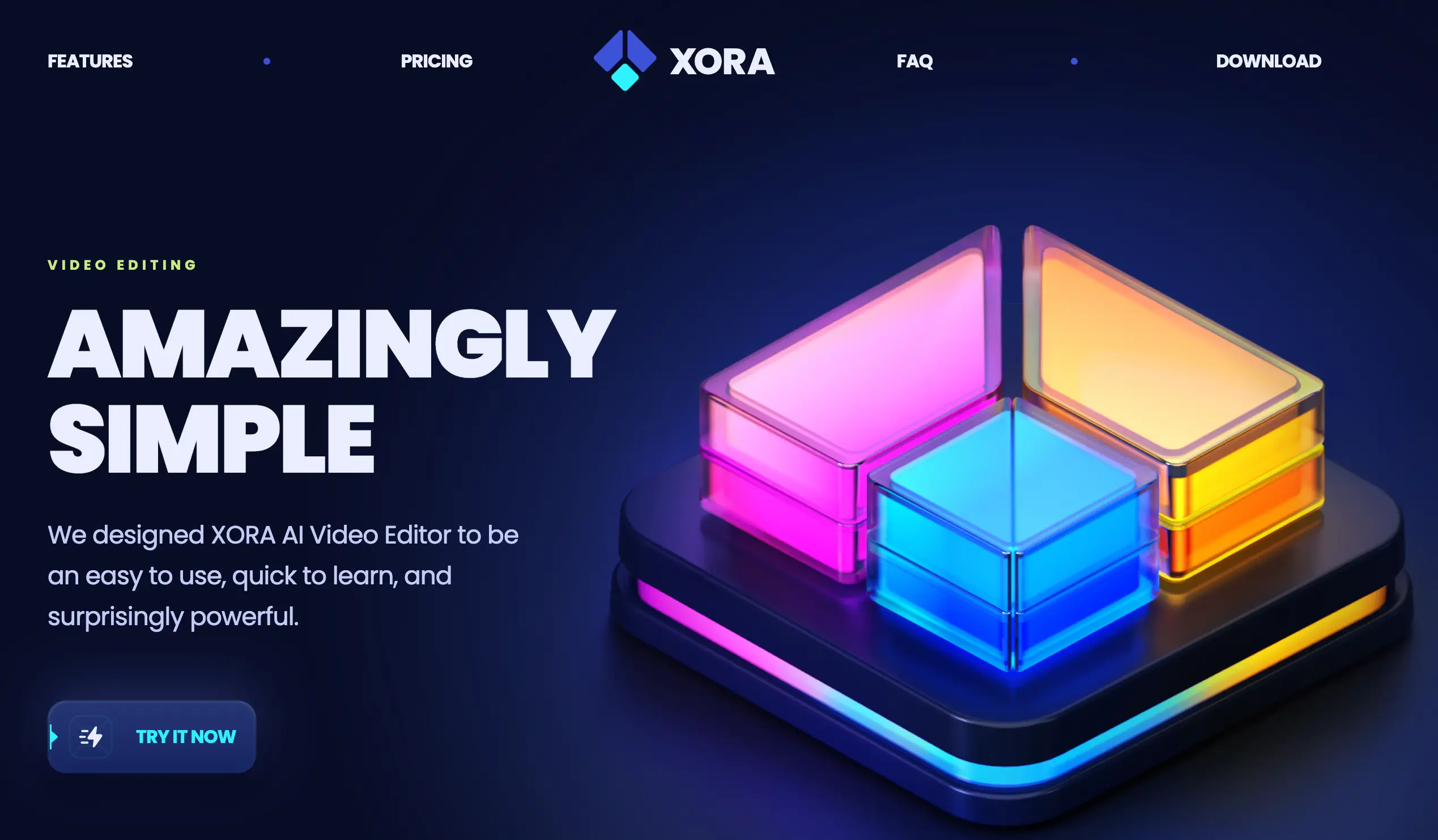 Xora - Saas Landing Page
